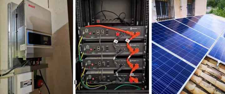 Instalación kit solar vivienda aislada de la red eléctrica en Alicante Instalación kit solar vivienda aislada de la red eléctrica en Alicante