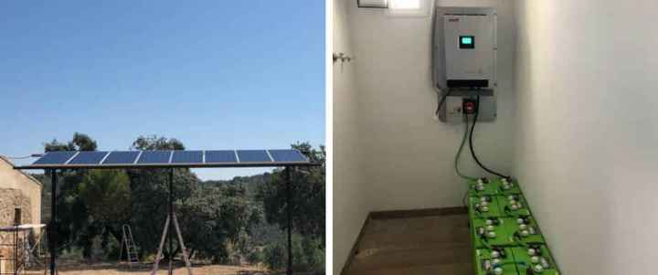 Instalación Fotovoltaica 12.150Wh/día en Córdoba