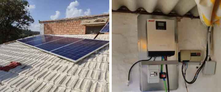 Instalación Kit Aislado de la Red Eléctrica Ciudad Real