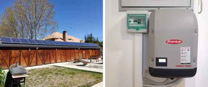 Instalación kit solar conexión a red Madrid