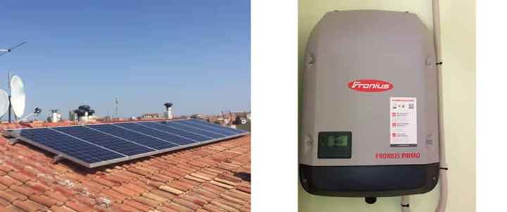 Instalación fotovoltaica conexión a red Lleida