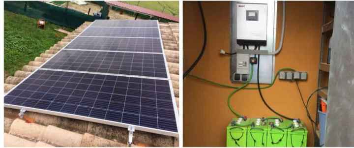 Instalación Kit Solar 3000W 24V 8000Wh/día en Navarra Instalación Kit Solar 3000W 24V 8000Wh/día en Navarra