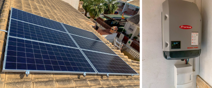Instalación de conexión a red en vivienda valenciana