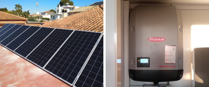Instalación solar en Valencia de kit solar de conexión a red Instalación solar en Valencia de kit solar de conexión a red