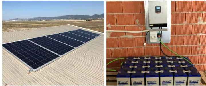 Instalación Kit Solar personalizado Murcia con baterías Ultracell Instalación Kit Solar personalizado Murcia con baterías Ultracell