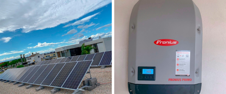Instalación de conexión a red con inversor Fronius en Valencia