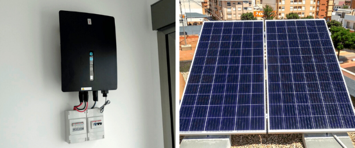 Instalación kit solar para vivienda unifamiliar Instalación kit solar para vivienda unifamiliar