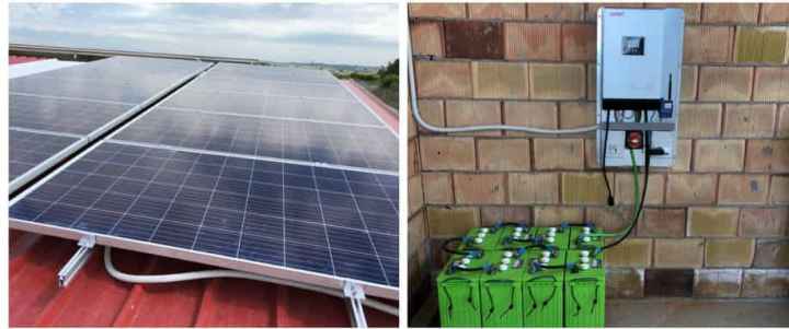 Instalación Kit Solar Vivienda Unifamilar en Lleida