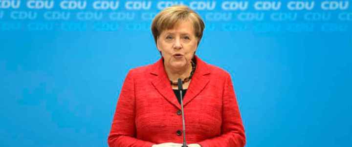 Merkel promete leyes de salida de carbón para mayo