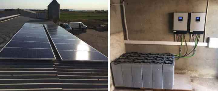 Instalación fotovoltaica Huesca
