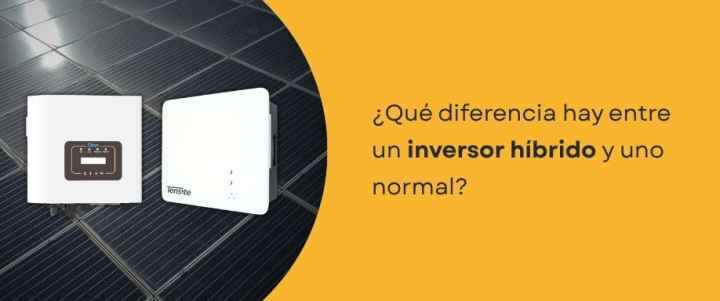 ¿Qué diferencia hay entre un inversor híbrido y uno normal? ¿Qué diferencia hay entre un inversor híbrido y uno normal?