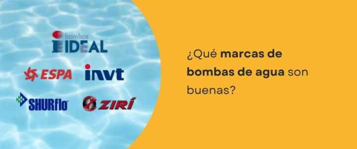 ¿Qué marcas de bombas de agua son buenas?