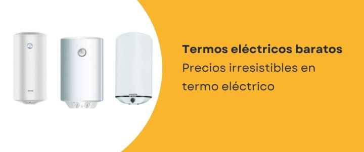 Termos eléctricos baratos en AutoSolar